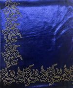 Exquisite Velvet stole with Swarovski work| Elegance for Winter – Famaza Couture