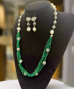 Fusion Twisted Layer Beaded Mala Set | Regal Jewellery – Famaza Couture