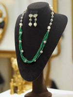 Fusion Twisted Layer Beaded Mala Set | Regal Jewellery – Famaza Couture