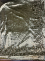 Exquisite Velvet stole with Swarovski work| Elegance for Winter – Famaza Couture