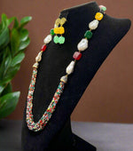 Bollywood Style Monalisa Stone & Crystal Beaded Mala Set | Regal Jewellery – Famaza Couture