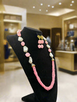 Bollywood Style Monalisa Stone & Crystal Beaded Mala Set | Regal Jewellery – Famaza Couture