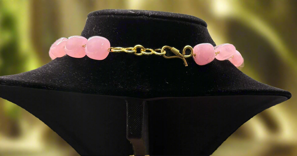 Bollywood Style Monalisa Stone & Crystal Beaded Mala Set | Regal Jewellery – Famaza Couture