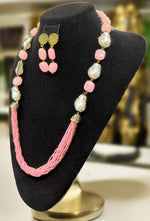 Bollywood Style Monalisa Stone & Crystal Beaded Mala Set | Regal Jewellery – Famaza Couture