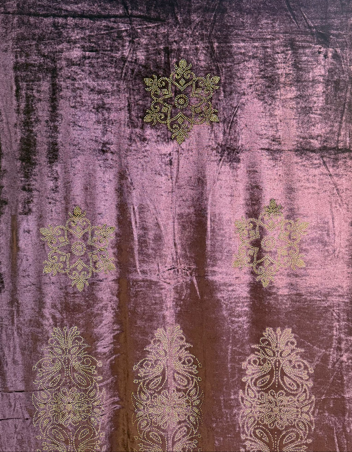 Exquisite Velvet stole with Swarovski work| Elegance for Winter – Famaza Couture