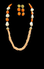 Bollywood Style Monalisa Stone & Crystal Beaded Mala Set | Regal Jewellery – Famaza Couture