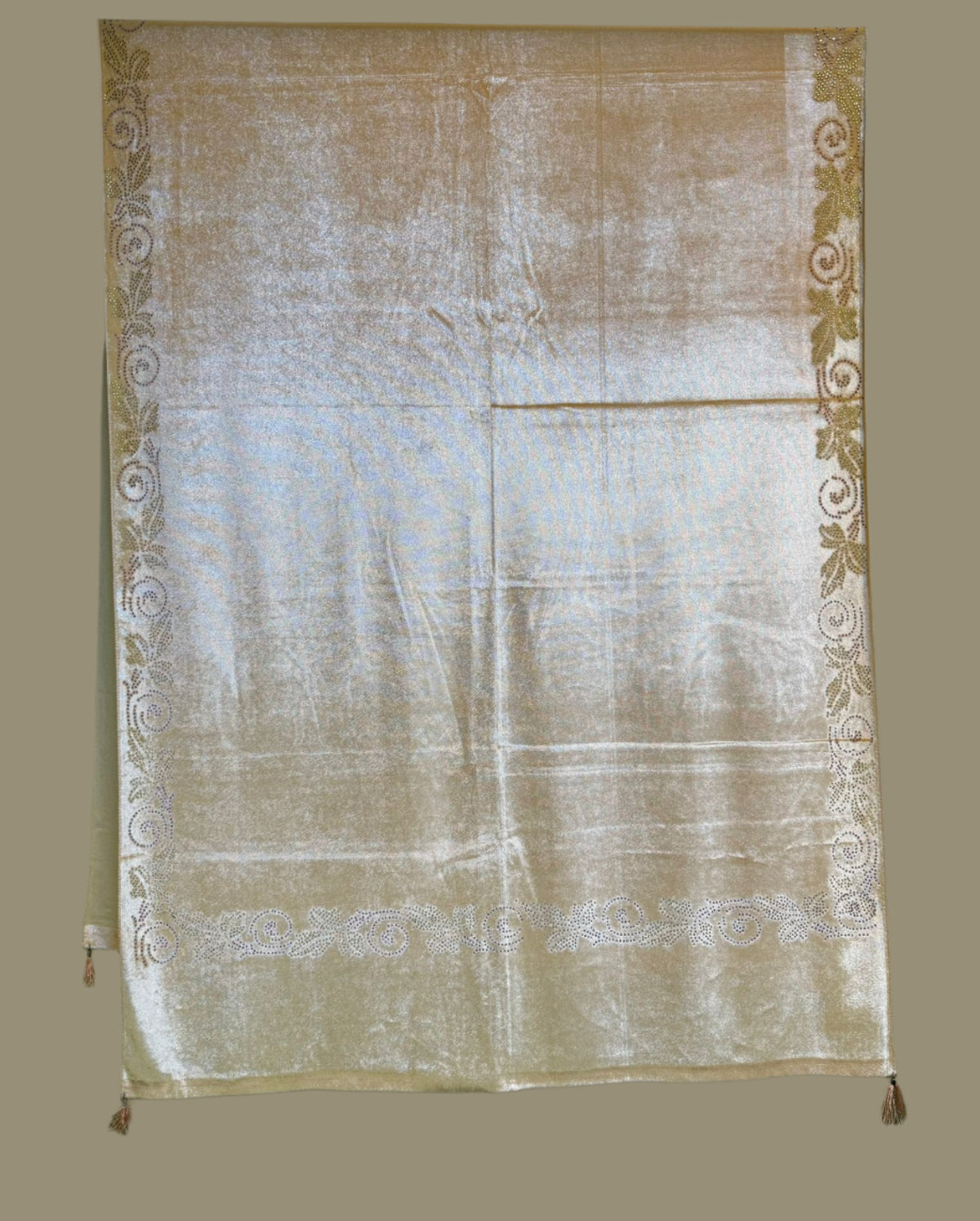 Exquisite Velvet stole with Swarovski work| Elegance for Winter – Famaza Couture