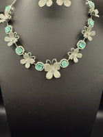 American Diamond Necklace Set with earring |3D Butterfly design