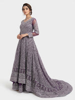 Luxurious Embroidered Tail Maxi Bridal Dress | Pakistani 3-Piece Party Wear Gown
