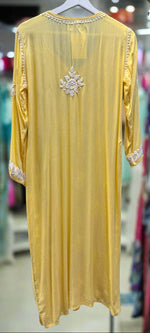 Chikankari Kurti/Shirt/Top - Modal - Ghass Patti Work - Full Border