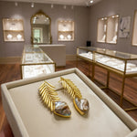 Baroque Mother of Pearl feather Earrings | Handcrafted Anti-Tarnish Jewellery – Famaza Couture