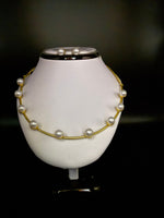 Pearl Choker necklace set | Spotlight necklace– Famaza Couture