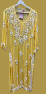 Chikankari Kurti/Shirt/Top - Modal - Ghass Patti Work - Full Border