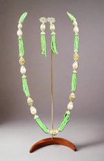 Real crystal beaded/MOP Mala Set | Regal Jewellery– Famaza Couture