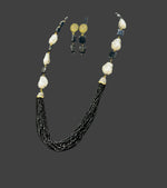 Bollywood Style Monalisa Stone & Crystal Beaded Mala Set | Regal Jewellery – Famaza Couture