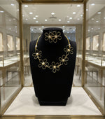 Flower Choker necklace set | Spotlight necklace– Famaza Couture