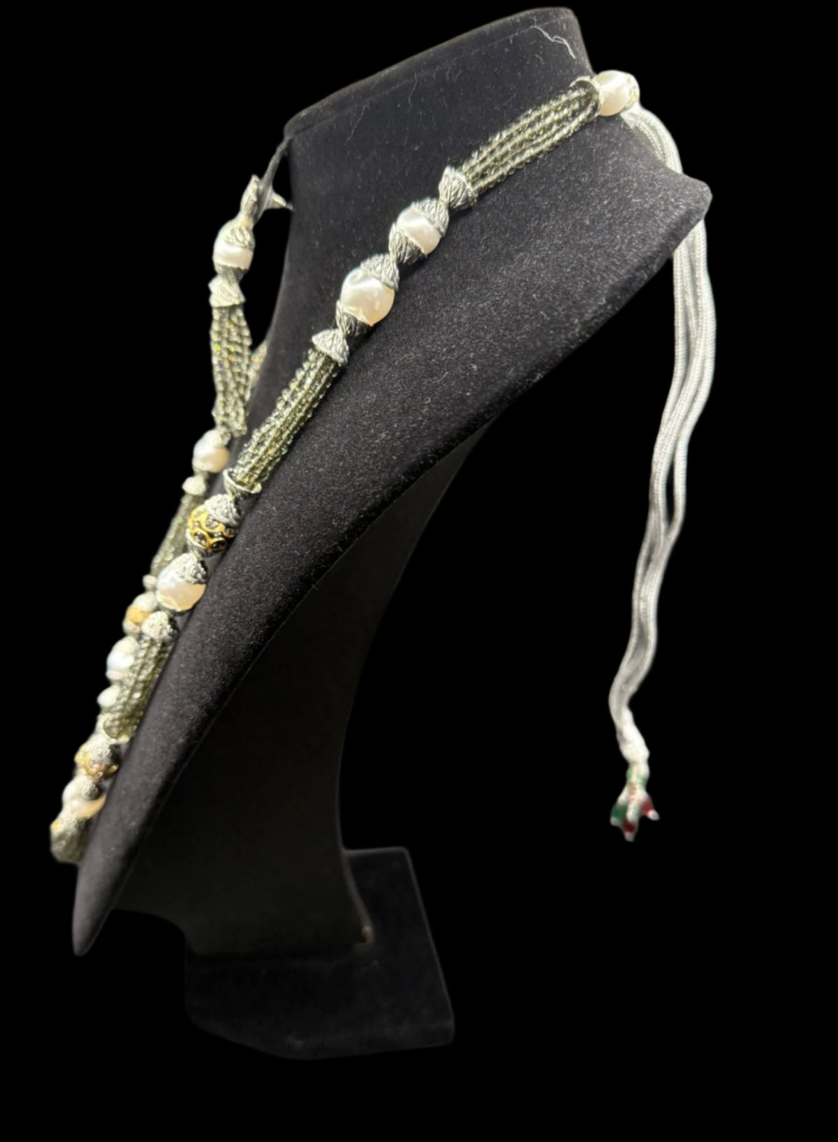 Real crystal beaded/MOP Mala Set | Regal Jewellery– Famaza Couture