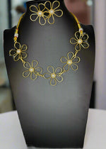 Flower Choker necklace set | Spotlight necklace– Famaza Couture