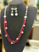 Fusion Twisted Layer Beaded Mala Set | Regal Jewellery – Famaza Couture