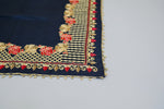 Kashmiri Rose Embroidered Pashmina Scarf/Shawl | Luxurious Aari Work – Famaza Couture