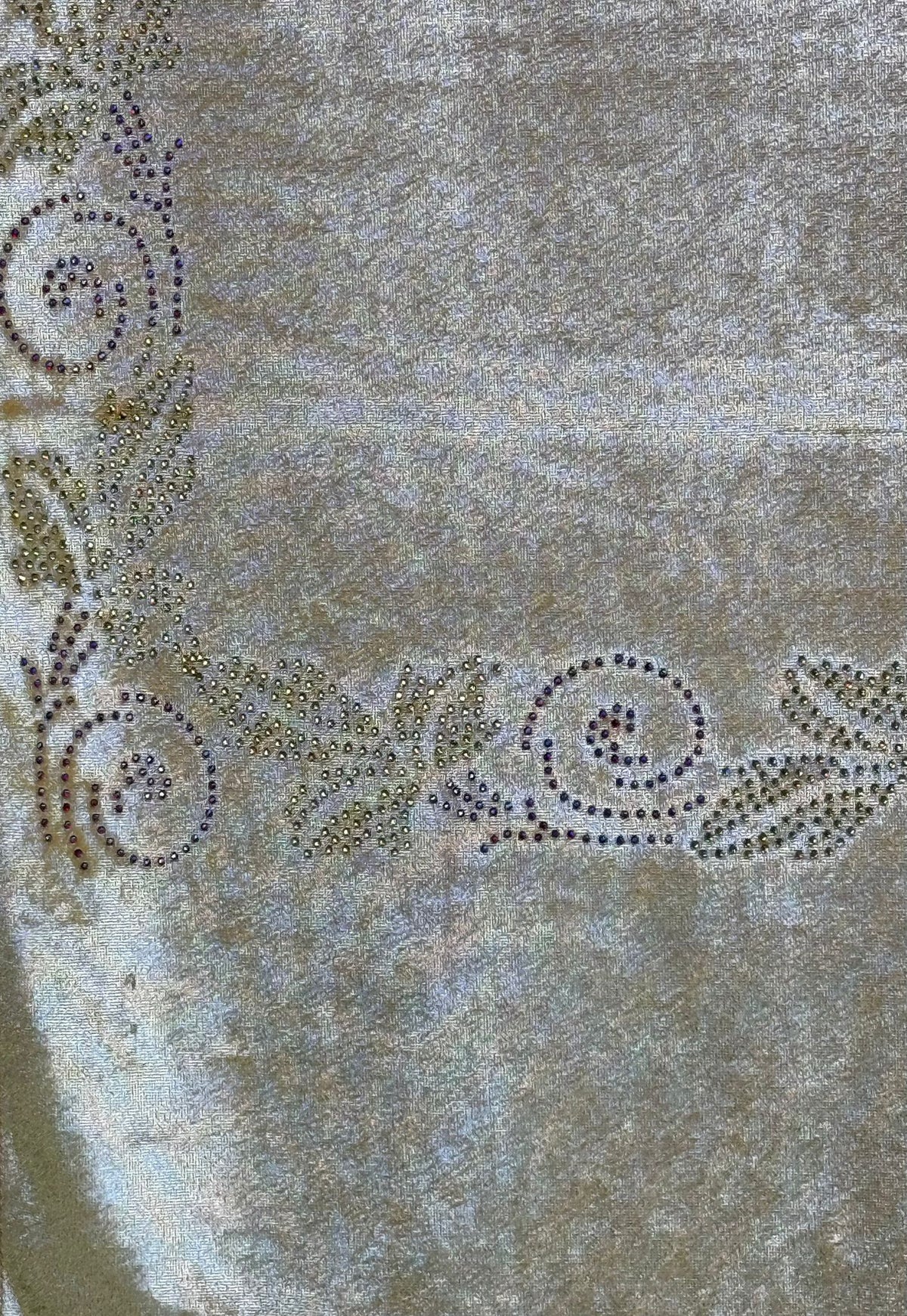 Exquisite Velvet stole with Swarovski work| Elegance for Winter – Famaza Couture