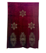 Exquisite Velvet stole with Swarovski work| Elegance for Winter – Famaza Couture