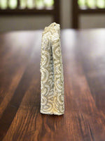 White Circular Handcrafted Tote Bag