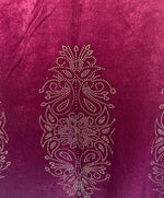 Exquisite Velvet stole with Swarovski work| Elegance for Winter – Famaza Couture