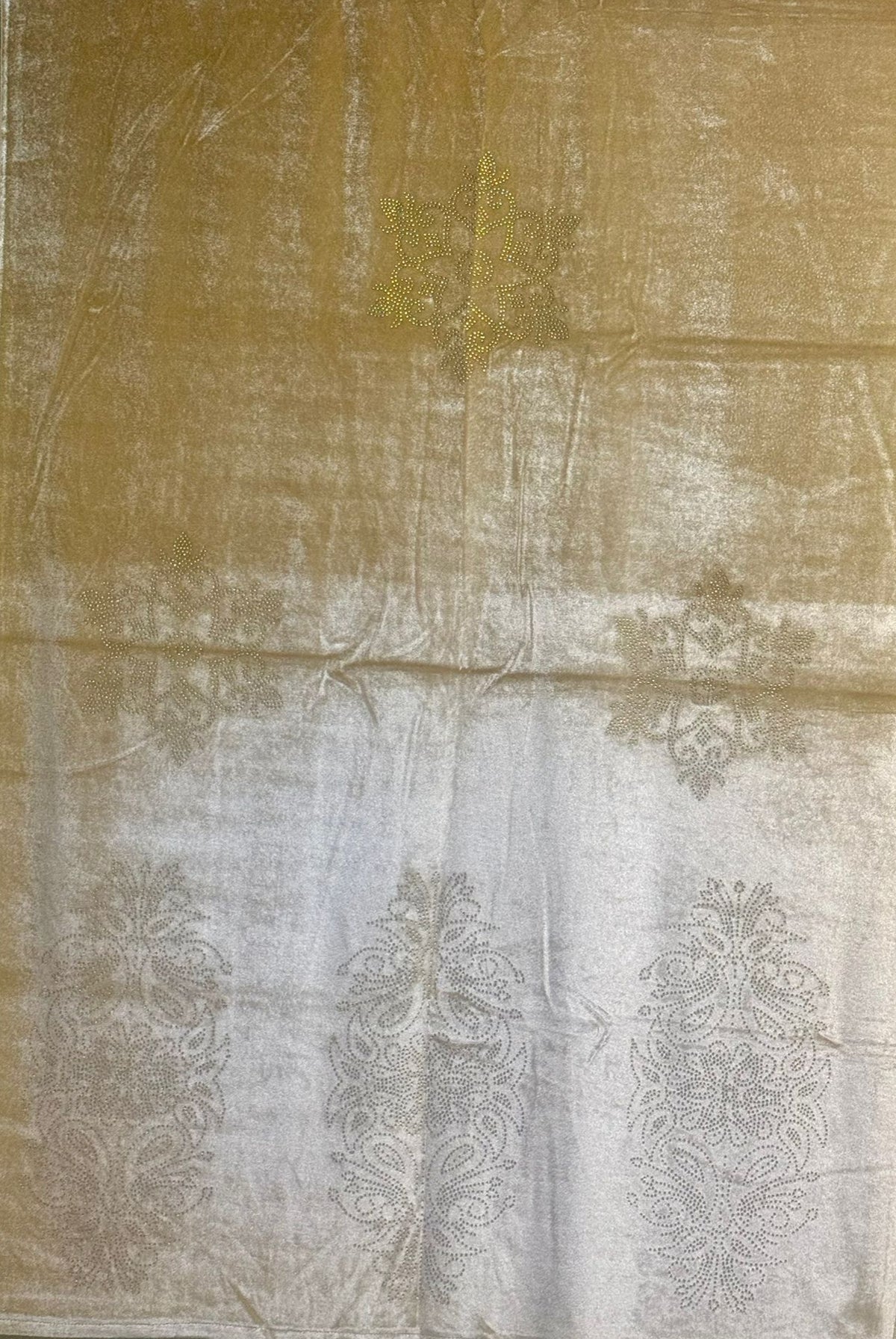 Exquisite Velvet stole with Swarovski work| Elegance for Winter – Famaza Couture