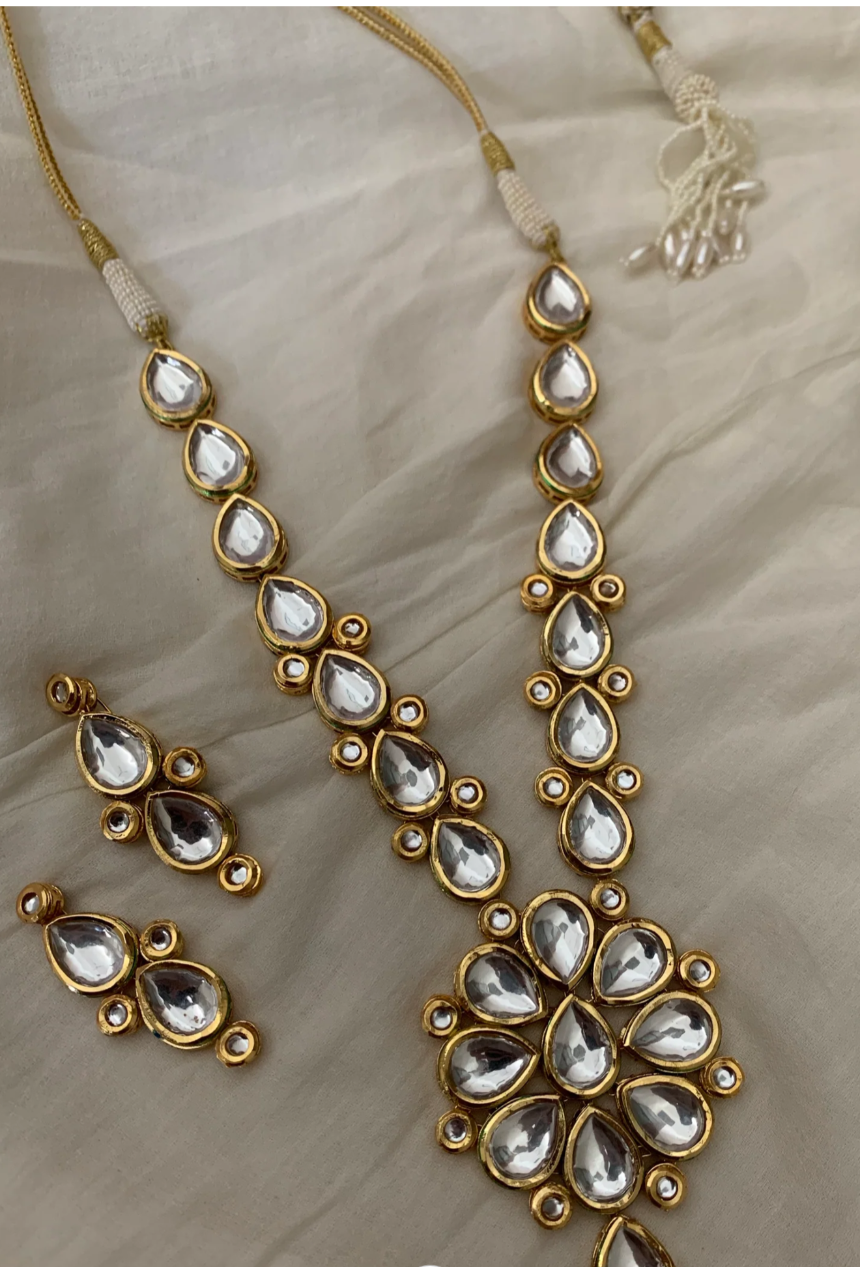 Kundan Mala setwith earrings | jewellery