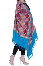 Kashmiri embroidered Scarf | Handcrafted Luxury Shawl & Stole – Famaza Couture