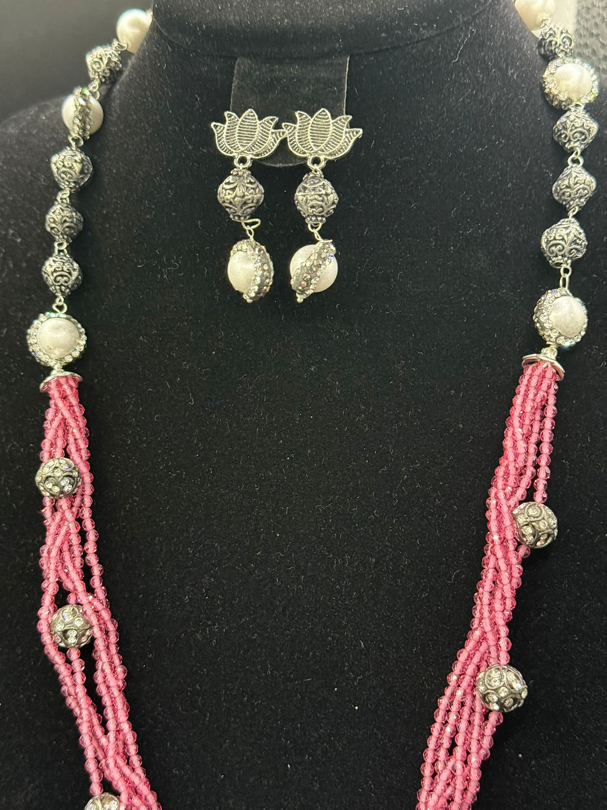 Fusion Twisted Layer Beaded Mala Set | Regal Jewellery – Famaza Couture