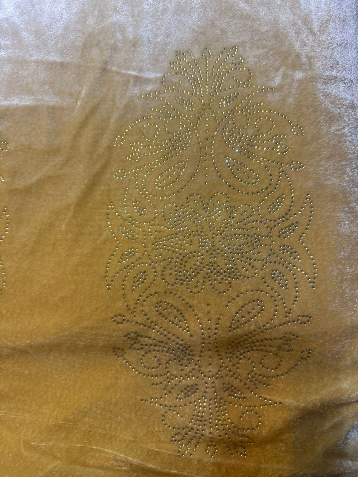 Exquisite Velvet stole with Swarovski work| Elegance for Winter – Famaza Couture