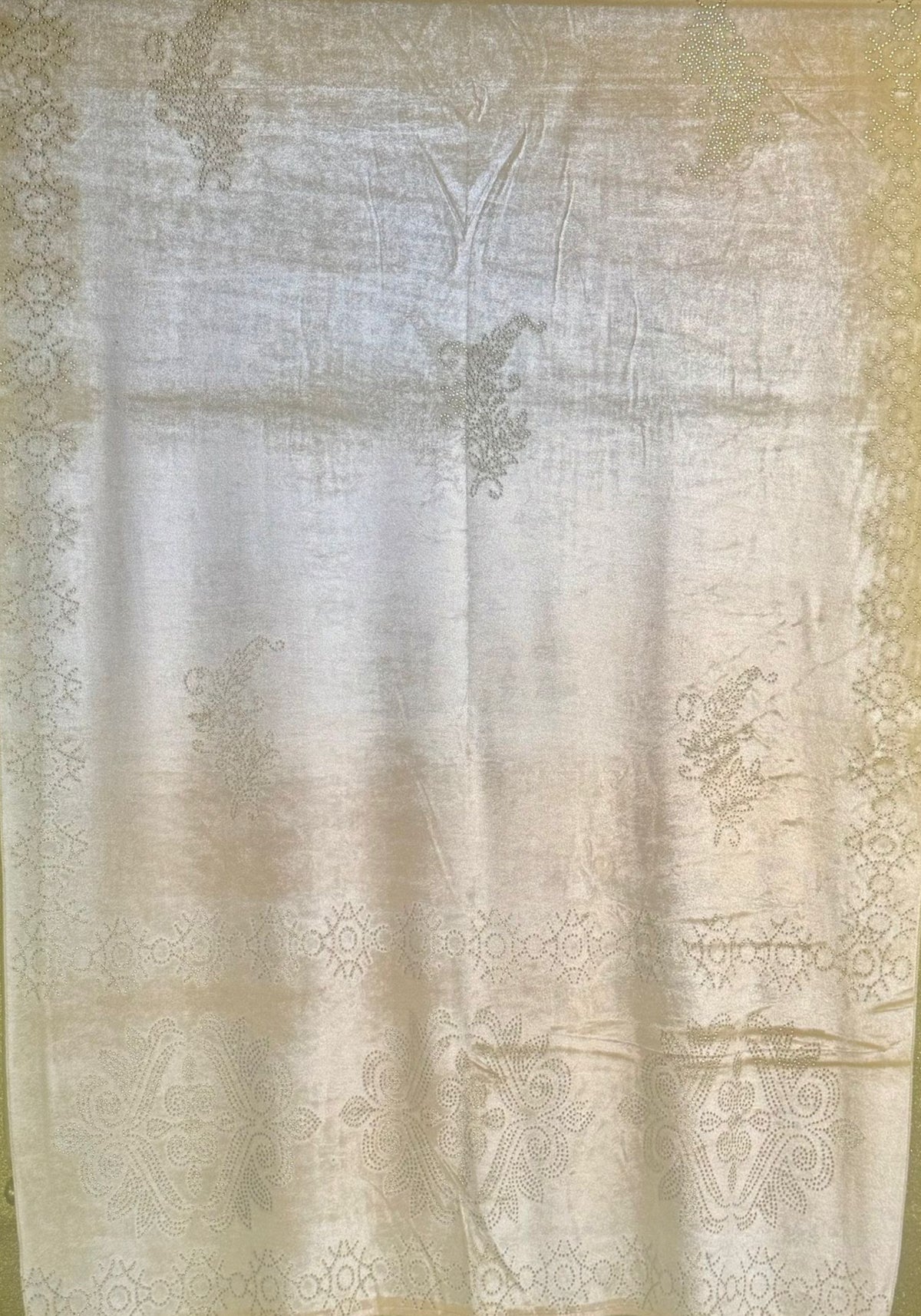 Exquisite Velvet stole with Swarovski work| Elegance for Winter – Famaza Couture