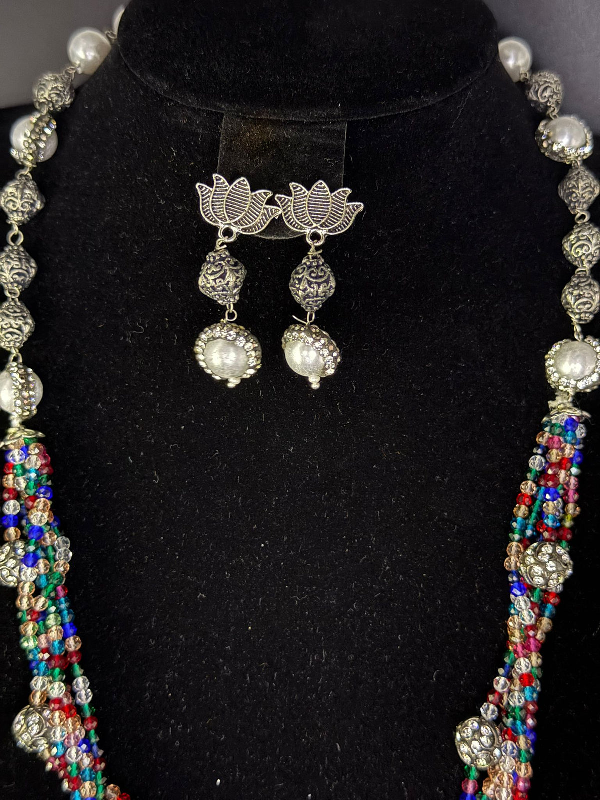 Fusion Twisted Layer Beaded Mala Set | Regal Jewellery – Famaza Couture