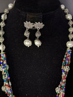 Fusion Twisted Layer Beaded Mala Set | Regal Jewellery – Famaza Couture