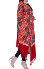 Kashmiri embroidered Scarf | Handcrafted Luxury Shawl & Stole – Famaza Couture