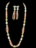 Real crystal beaded/MOP Mala Set | Regal Jewellery– Famaza Couture