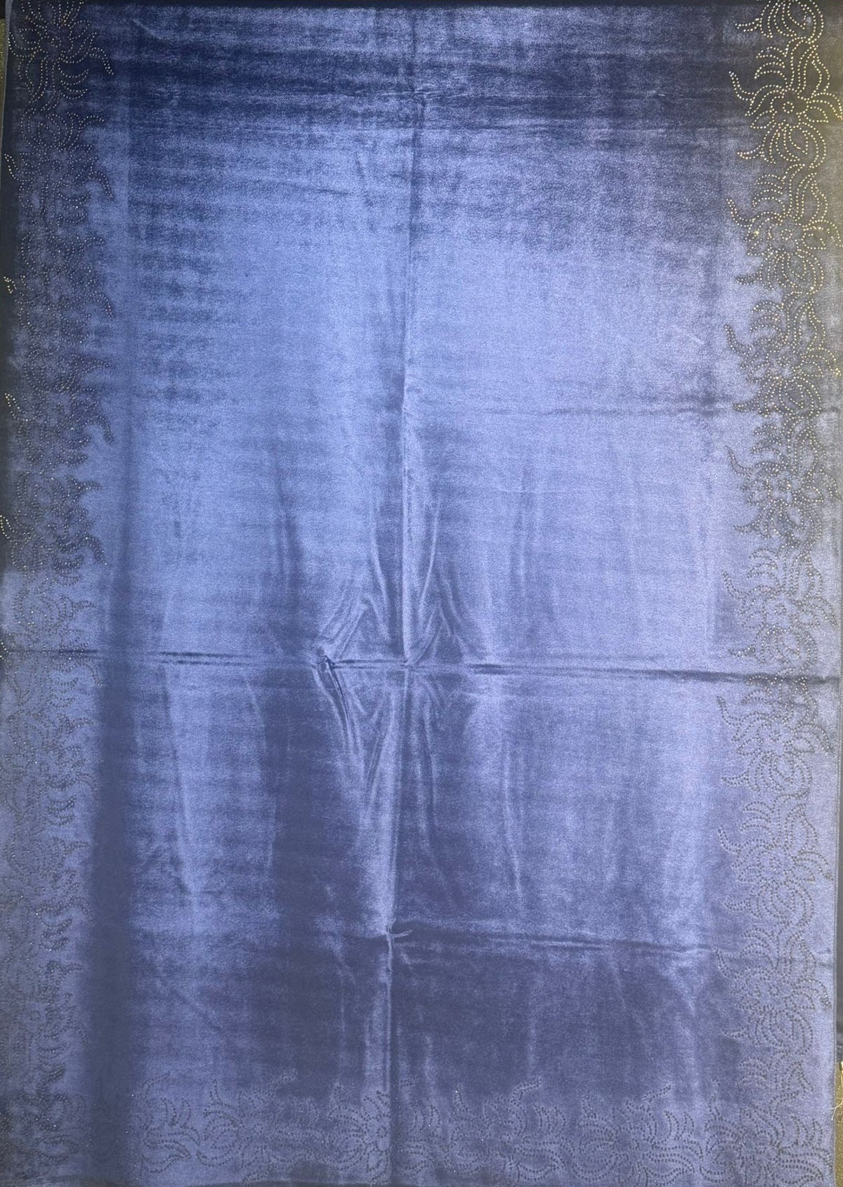 Exquisite Velvet stole with Swarovski work| Elegance for Winter – Famaza Couture