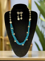 Fusion Twisted Layer Beaded Mala Set | Regal Jewellery – Famaza Couture