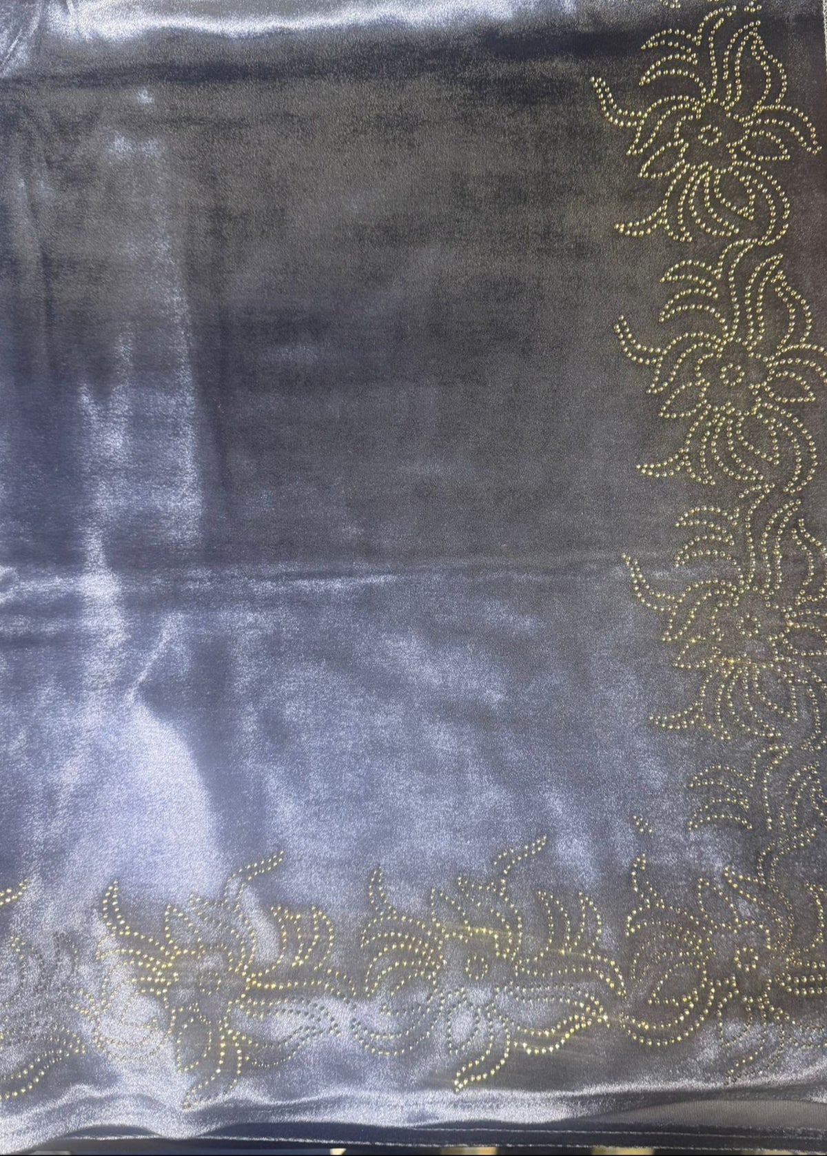 Exquisite Velvet stole with Swarovski work| Elegance for Winter – Famaza Couture