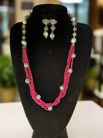 Fusion Twisted Layer Beaded Mala Set | Regal Jewellery – Famaza Couture