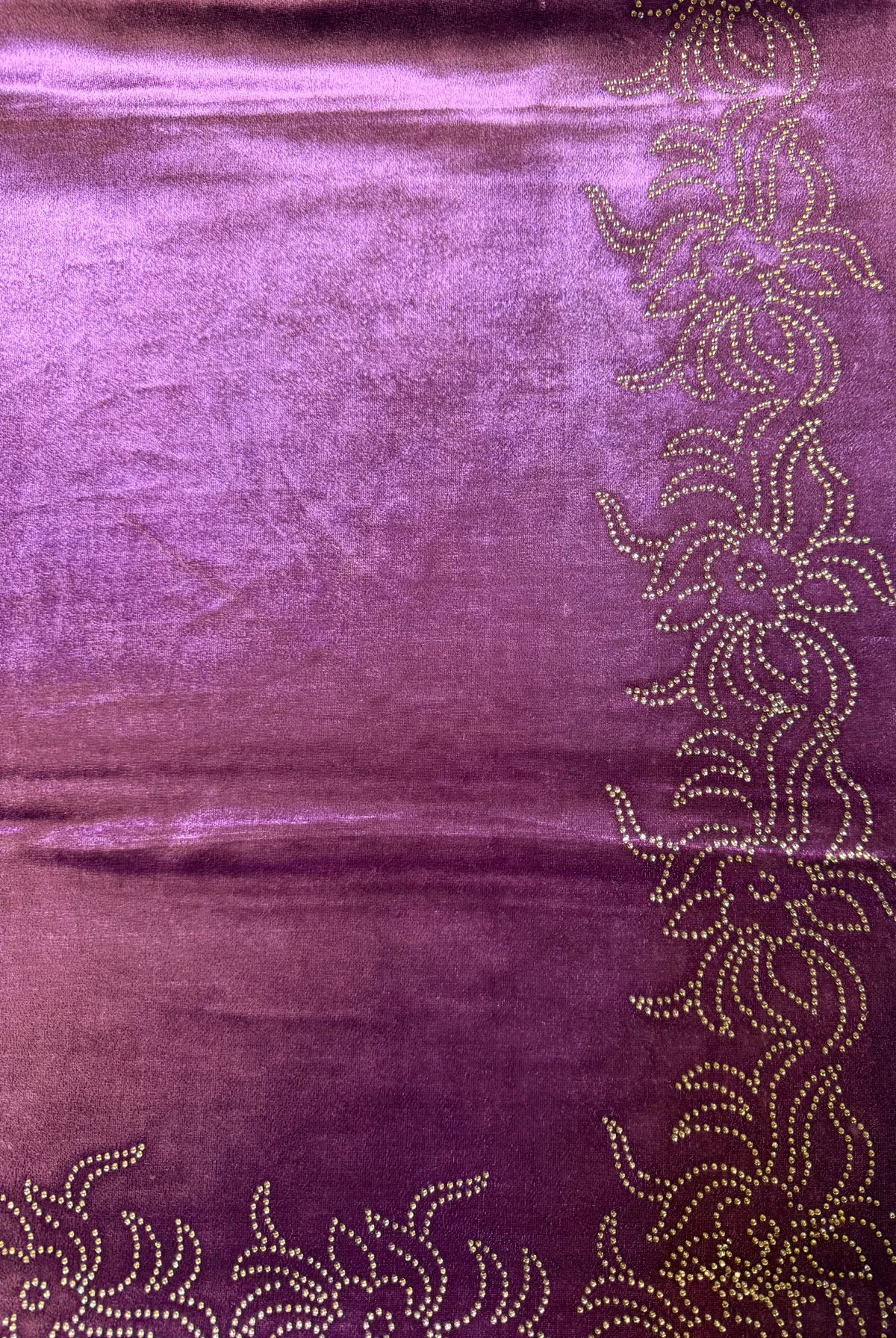 Exquisite Velvet stole with Swarovski work| Elegance for Winter – Famaza Couture