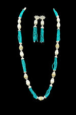 Real crystal beaded/MOP Mala Set | Regal Jewellery– Famaza Couture