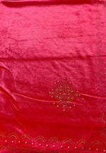 Exquisite Velvet stole with Swarovski work| Elegance for Winter – Famaza Couture