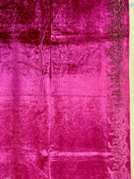 Exquisite Velvet stole with Swarovski work| Elegance for Winter – Famaza Couture