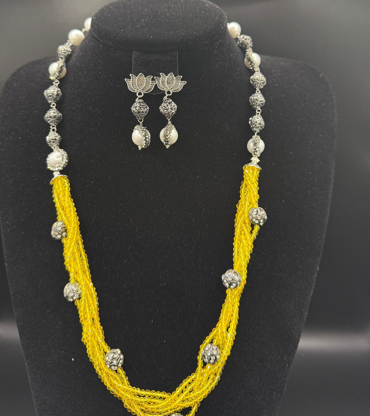 Fusion Twisted Layer Beaded Mala Set | Regal Jewellery – Famaza Couture