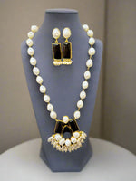 Mother of pearl & Mona lisa stone Mala Set | Regal Jewellery – Famaza Couture