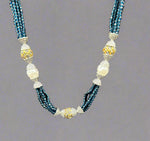 Real crystal beaded/MOP Mala Set | Regal Jewellery– Famaza Couture