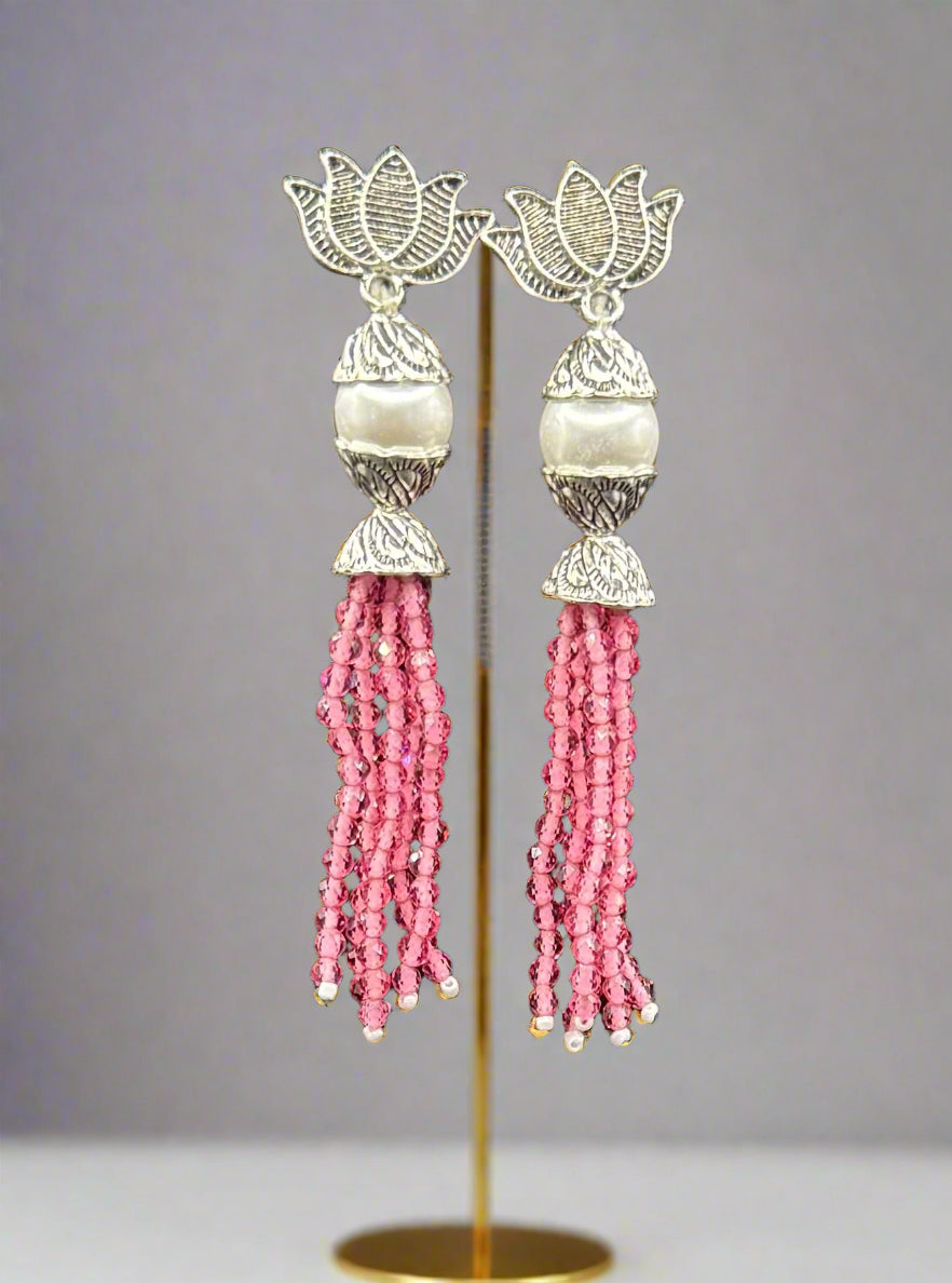 Real crystal beaded/MOP Mala Set | Regal Jewellery– Famaza Couture